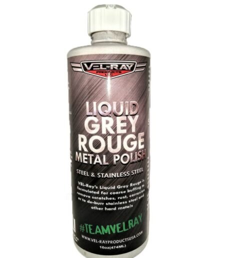 Vel-Ray's Liquid Grey Rouge Metal Polish  16oz